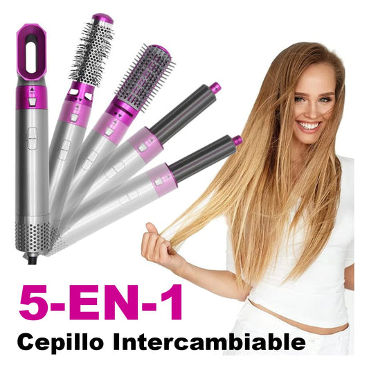 DeLuxe Hair™ Styler - Cepillo 5 en 1 - Original®.